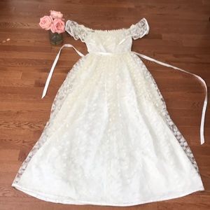 Gorgeous Vintage Boho (Wedding?) Lace Dress